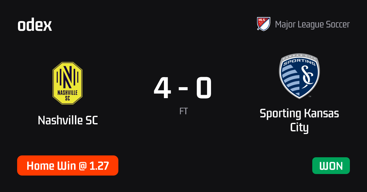 Nashville SC - Sporting Kansas City · ODEX pick