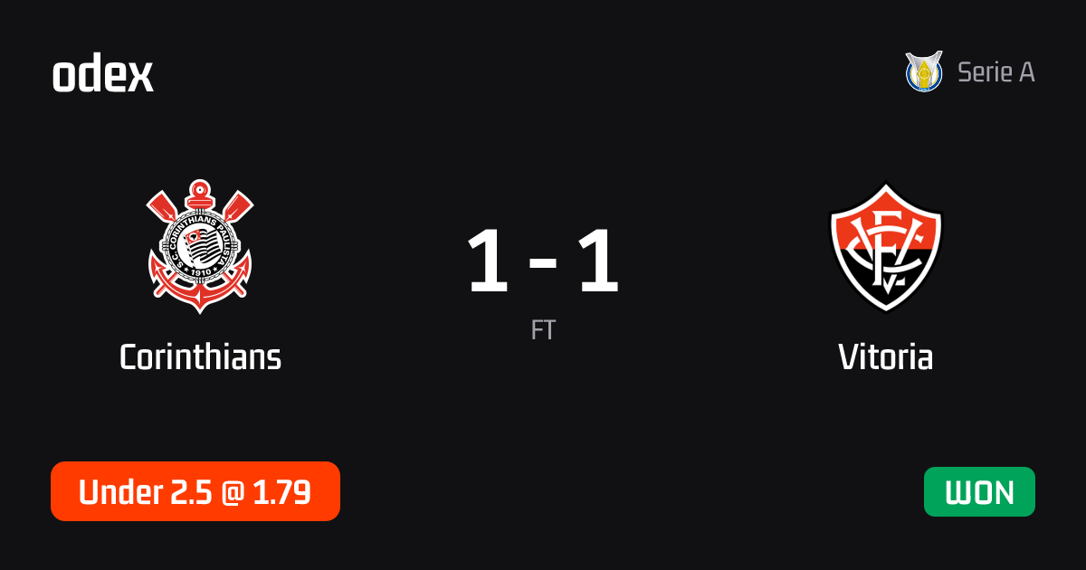 Corinthians - Vitoria · ODEX pick