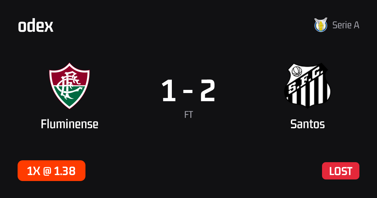 Fluminense - Santos · ODEX pick