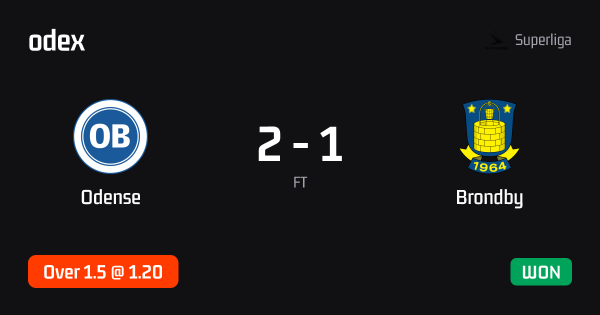 Odense - Brondby · ODEX pick