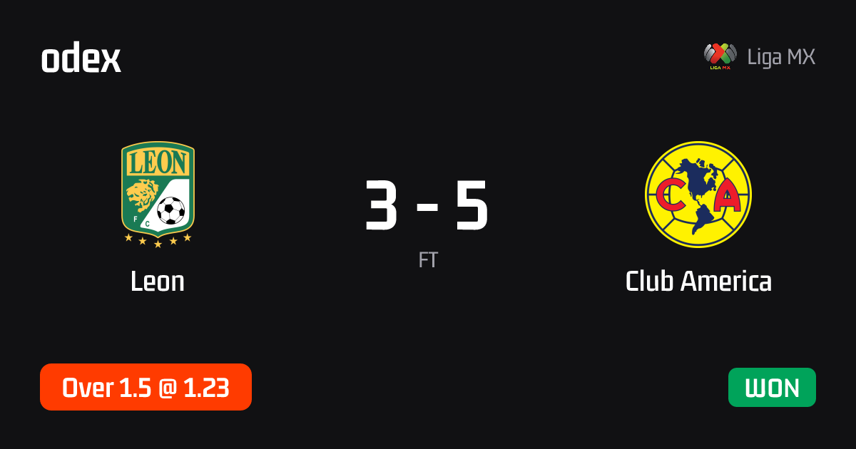 Leon - Club America · ODEX pick