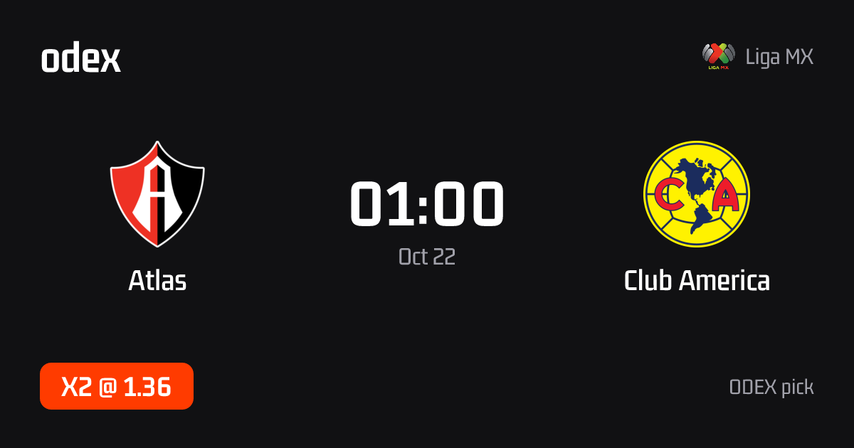 Atlas - Club America · ODEX pick