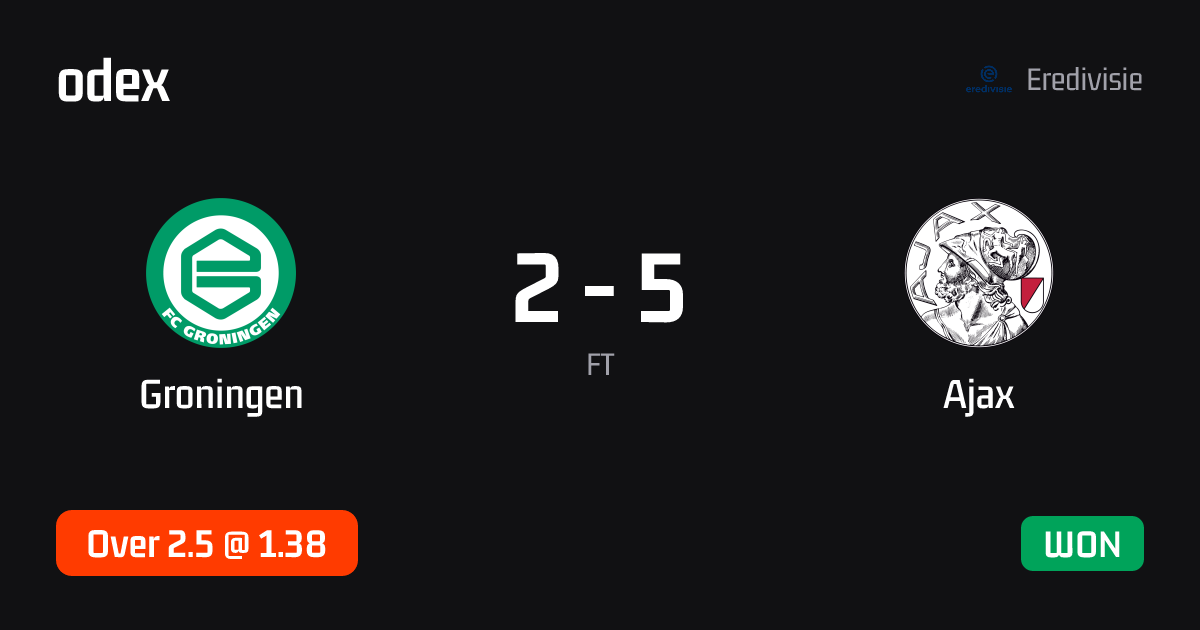 Groningen - Ajax · ODEX pick