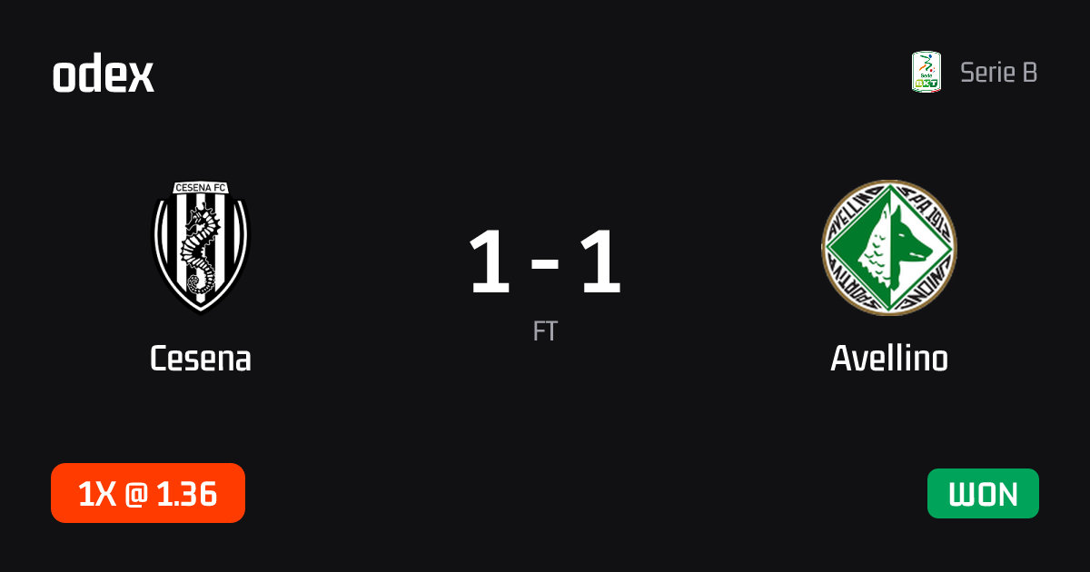 Cesena - Avellino · ODEX pick