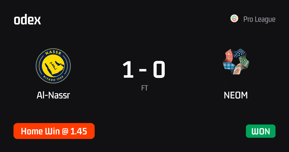 Al-Nassr - NEOM · ODEX pick