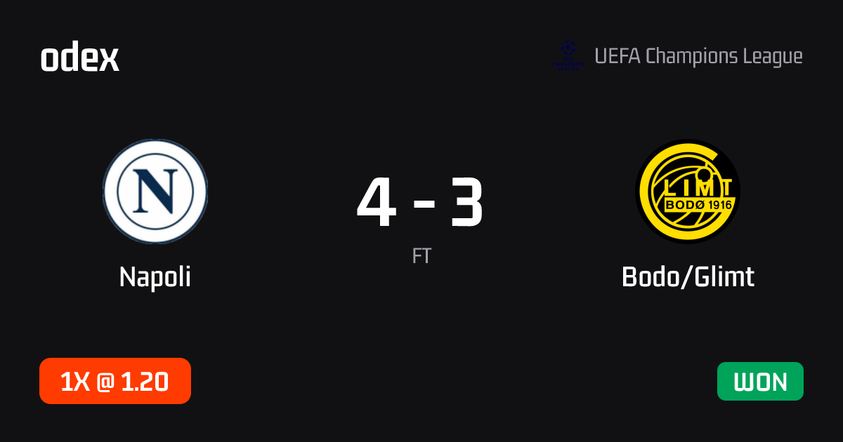 Napoli - Bodo/Glimt · ODEX pick