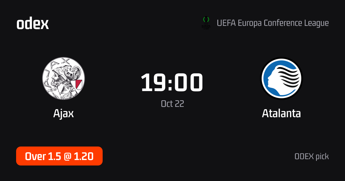 Ajax - Atalanta · ODEX pick
