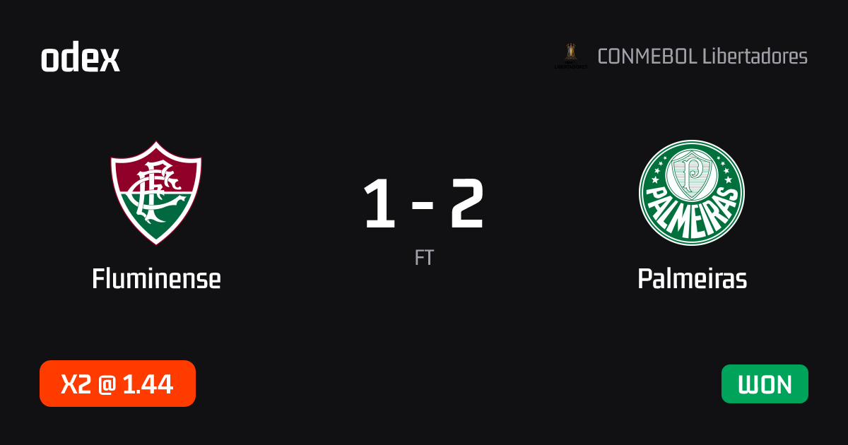 Fluminense - Palmeiras · ODEX pick