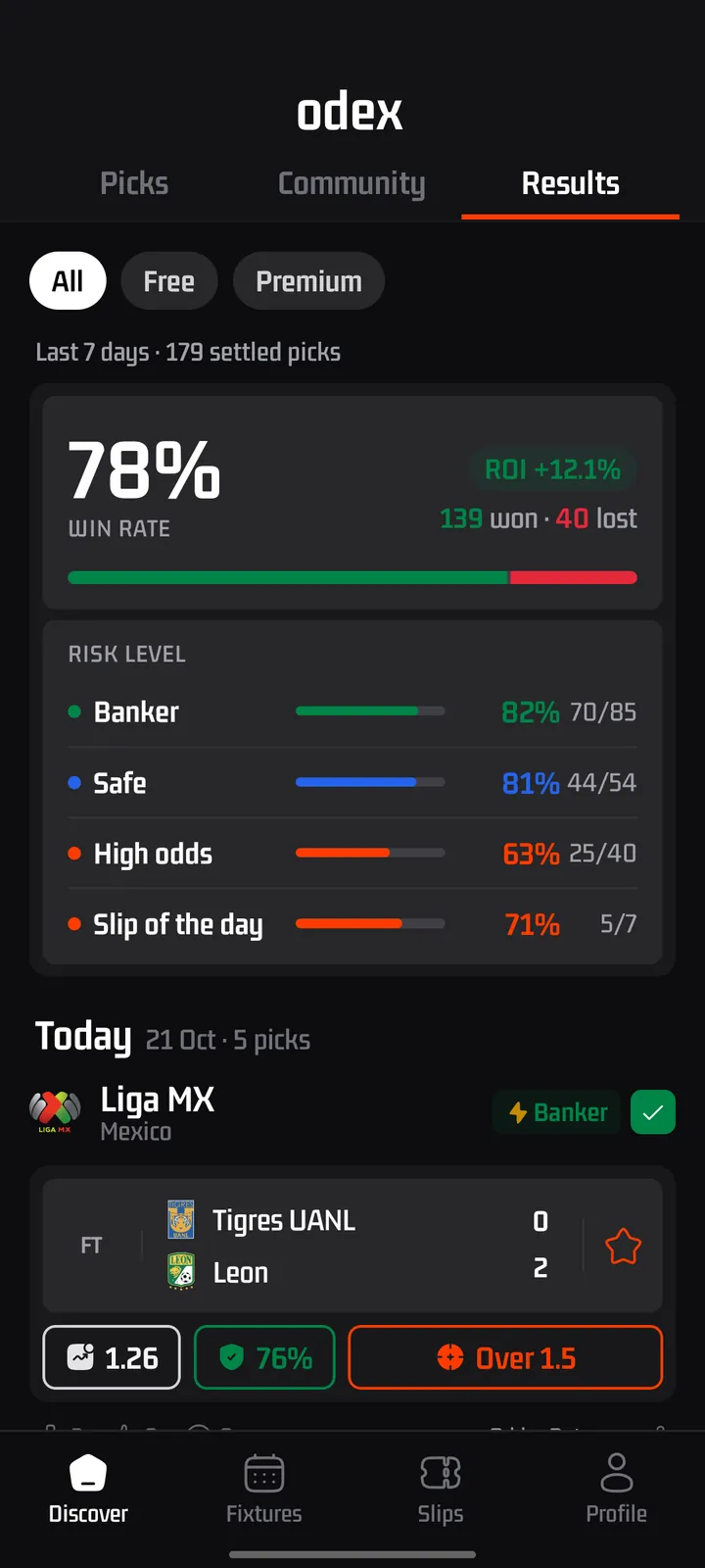 odex app screen